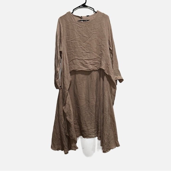 NWT Sacred Threads Asymetric Layered Midi Dress - Picture 1 of 8